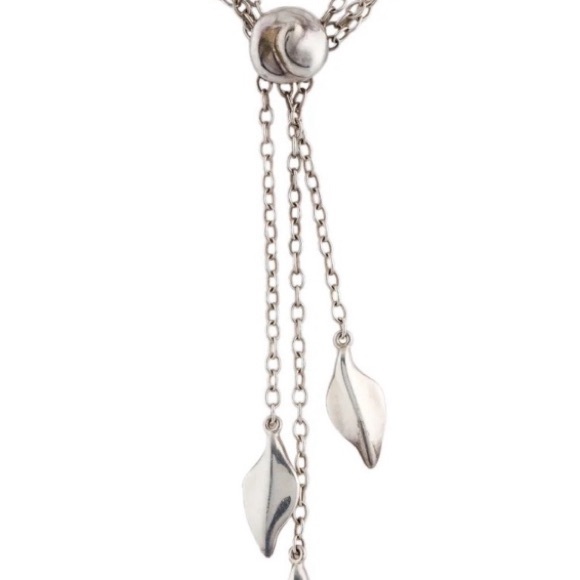 Tiffany & Co. Elsa Peretti Botanical Three
Strand Lariat Necklace - Picture 2 of 3